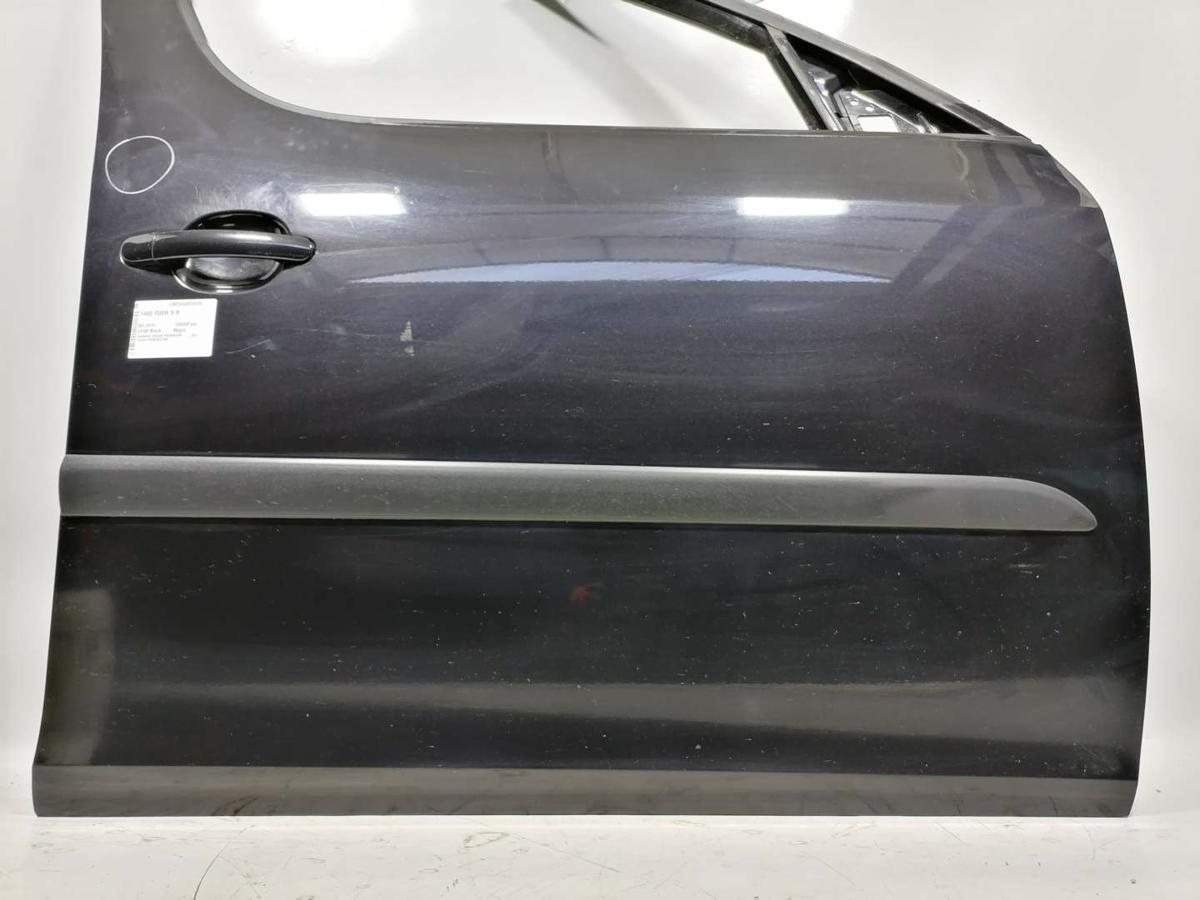 Skoda Roomster original T&uuml;r vorn rechts LF9R Black Magic Rohbau Bj.2010